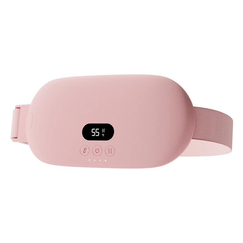 Cross-Border Digital Display Warm Palace Belt Menstrual Period Aunt Pain Stomachache Artifact Hot Compress Waist Massage Belt