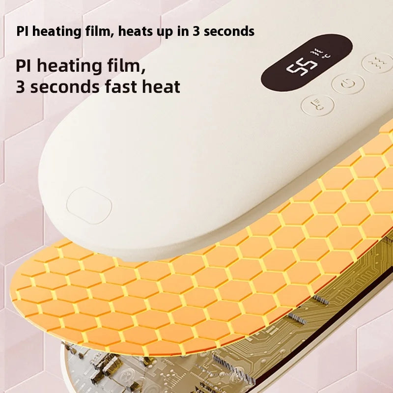 Cross-Border Digital Display Warm Palace Belt Menstrual Period Aunt Pain Stomachache Artifact Hot Compress Waist Massage Belt