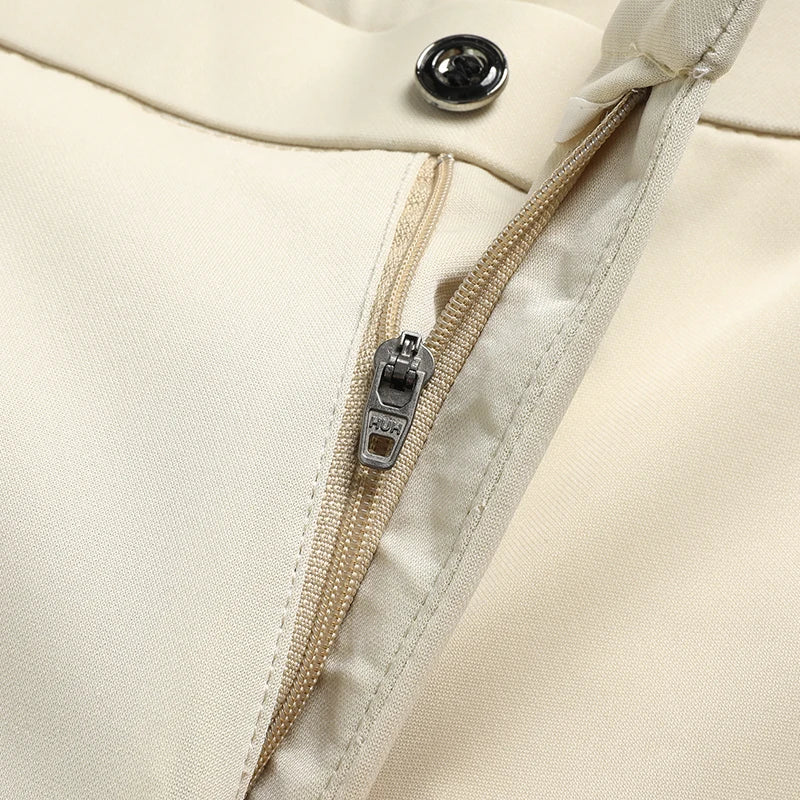 Silky Summer Men’s Pants – Stretch, Cool & No-Iron Casual Trousers