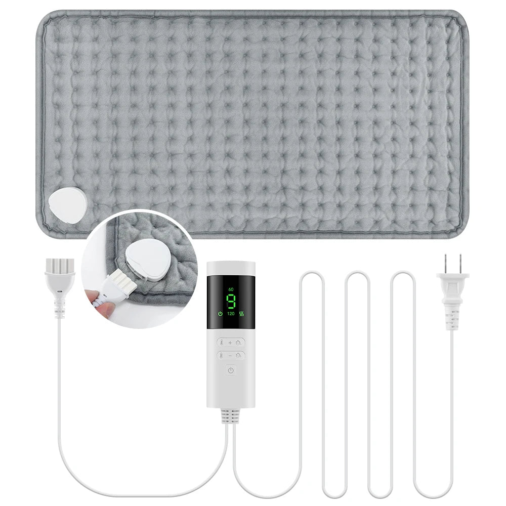LuxHeat Electric Comfort Pad – 4 Timers & 9 Temp Settings
