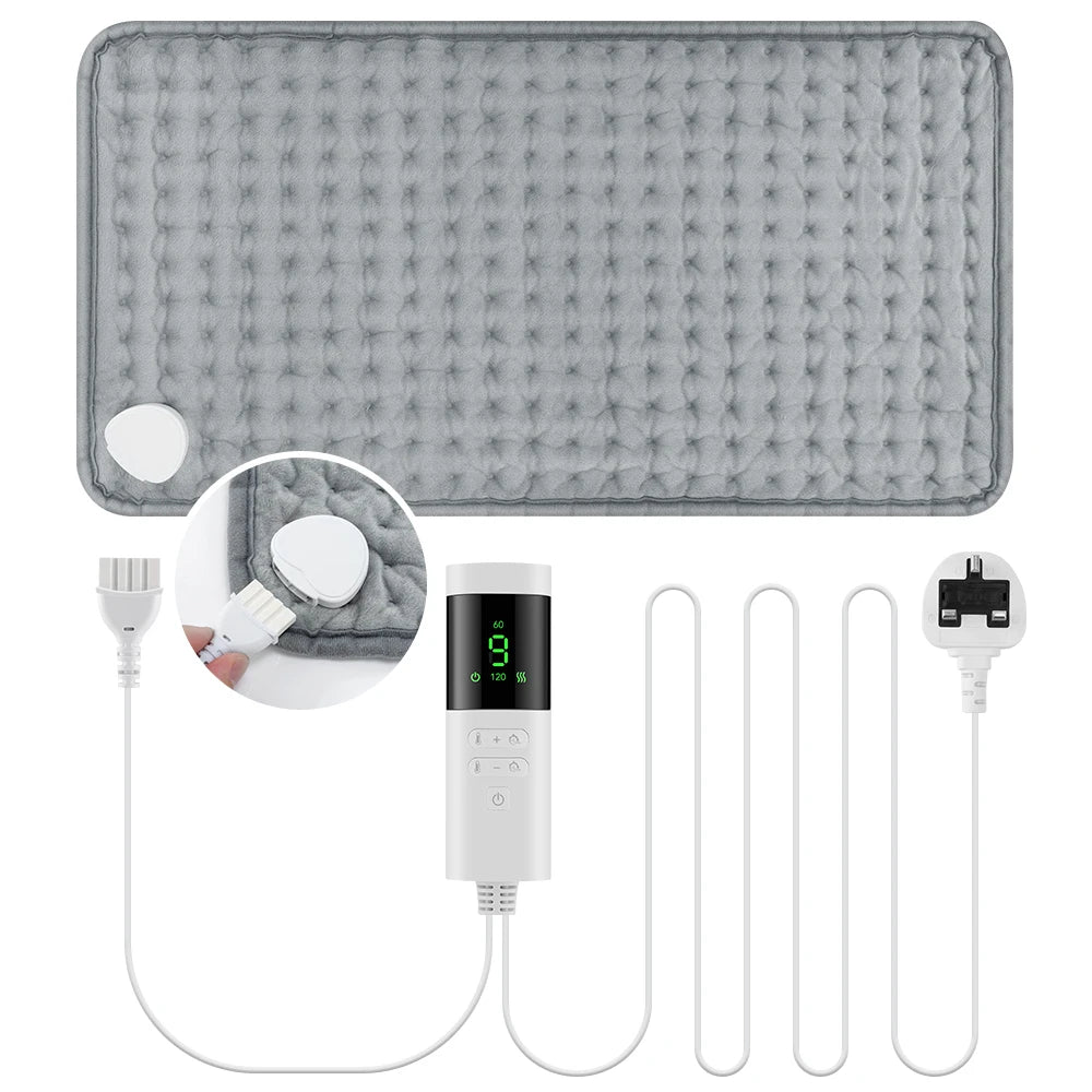 LuxHeat Electric Comfort Pad – 4 Timers & 9 Temp Settings