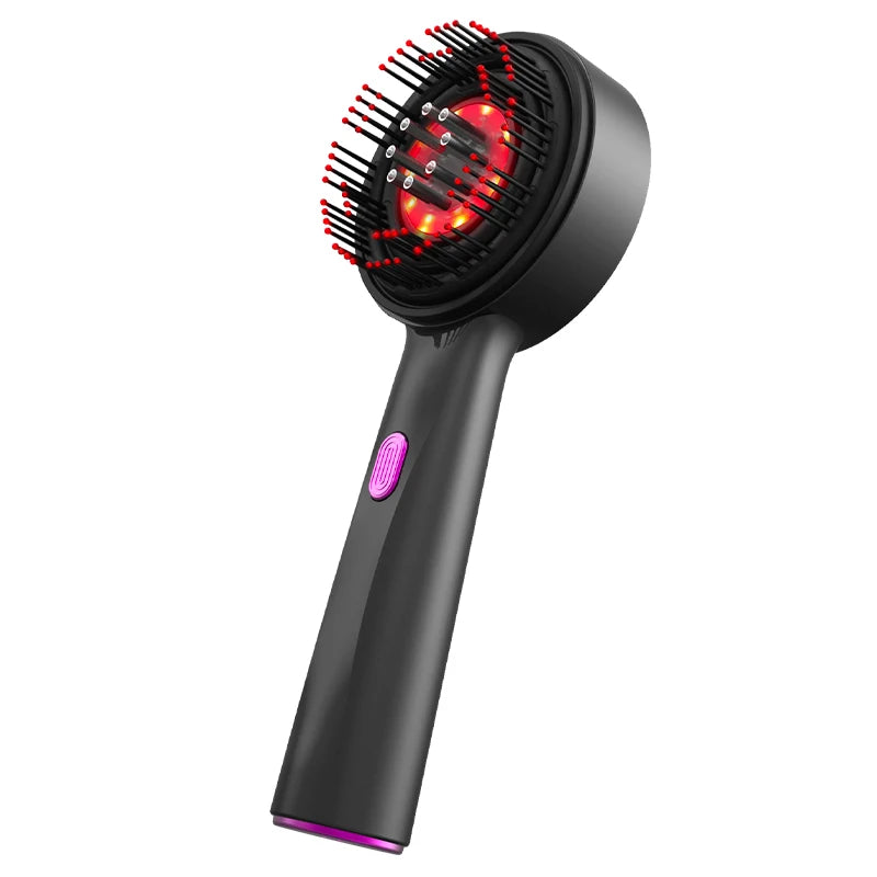 Electric Red-Light Scalp Massager – Hair Regrowth & Microcurrent Therapy Comb