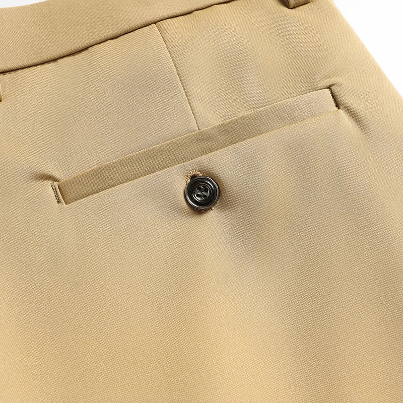 Silky Summer Men’s Pants – Stretch, Cool & No-Iron Casual Trousers