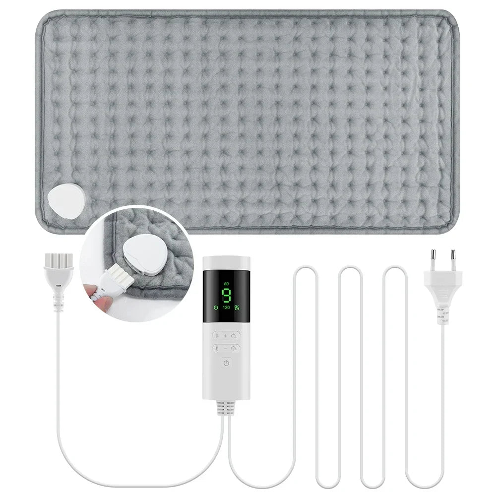 LuxHeat Electric Comfort Pad – 4 Timers & 9 Temp Settings