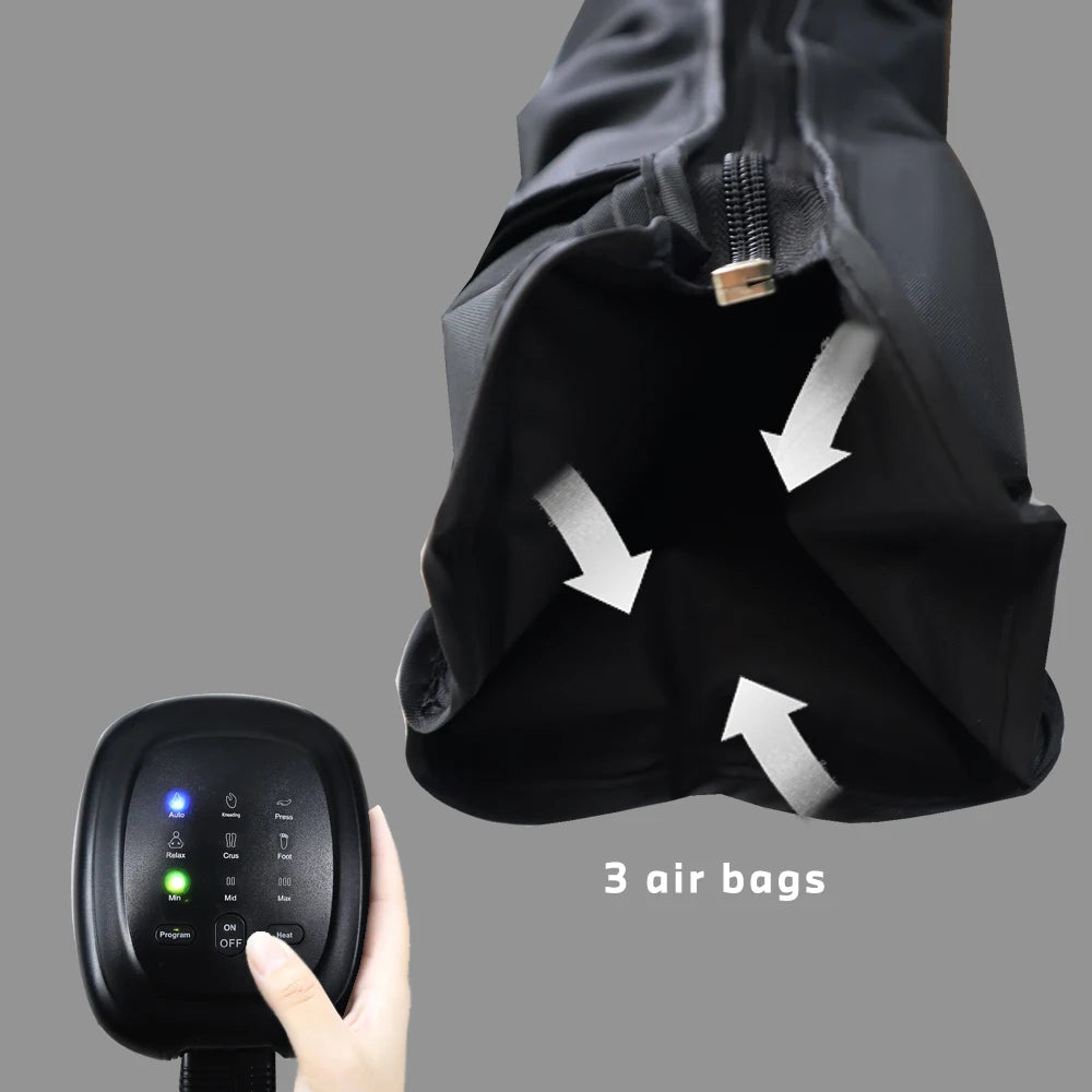 Foot & Calf Air Compression Massager – Muscle Relief & Recovery Therapy