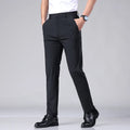 Korean Style Men’s Slim Trousers – Stretch Elastic Business Casual Pants
