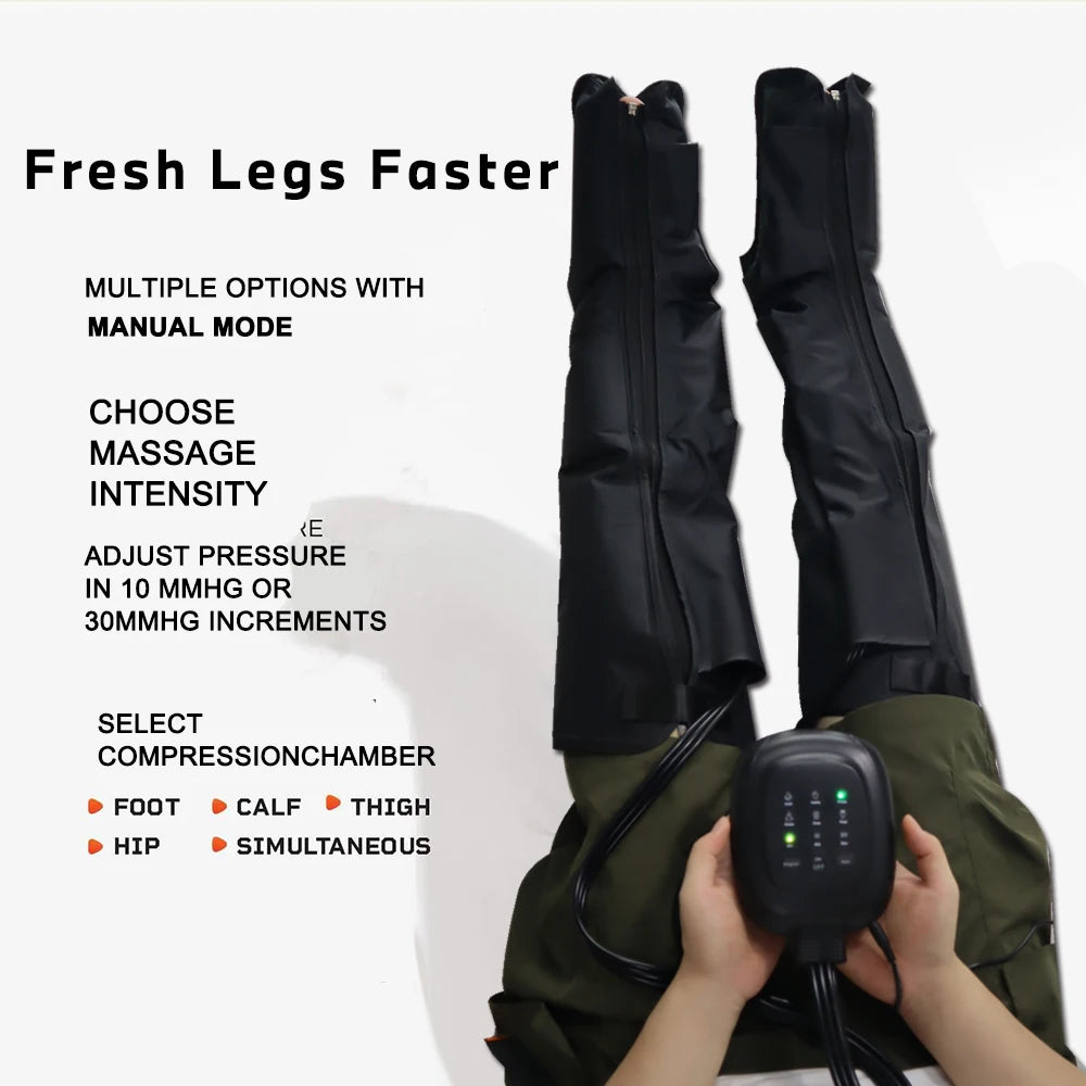 Foot & Calf Air Compression Massager – Muscle Relief & Recovery Therapy