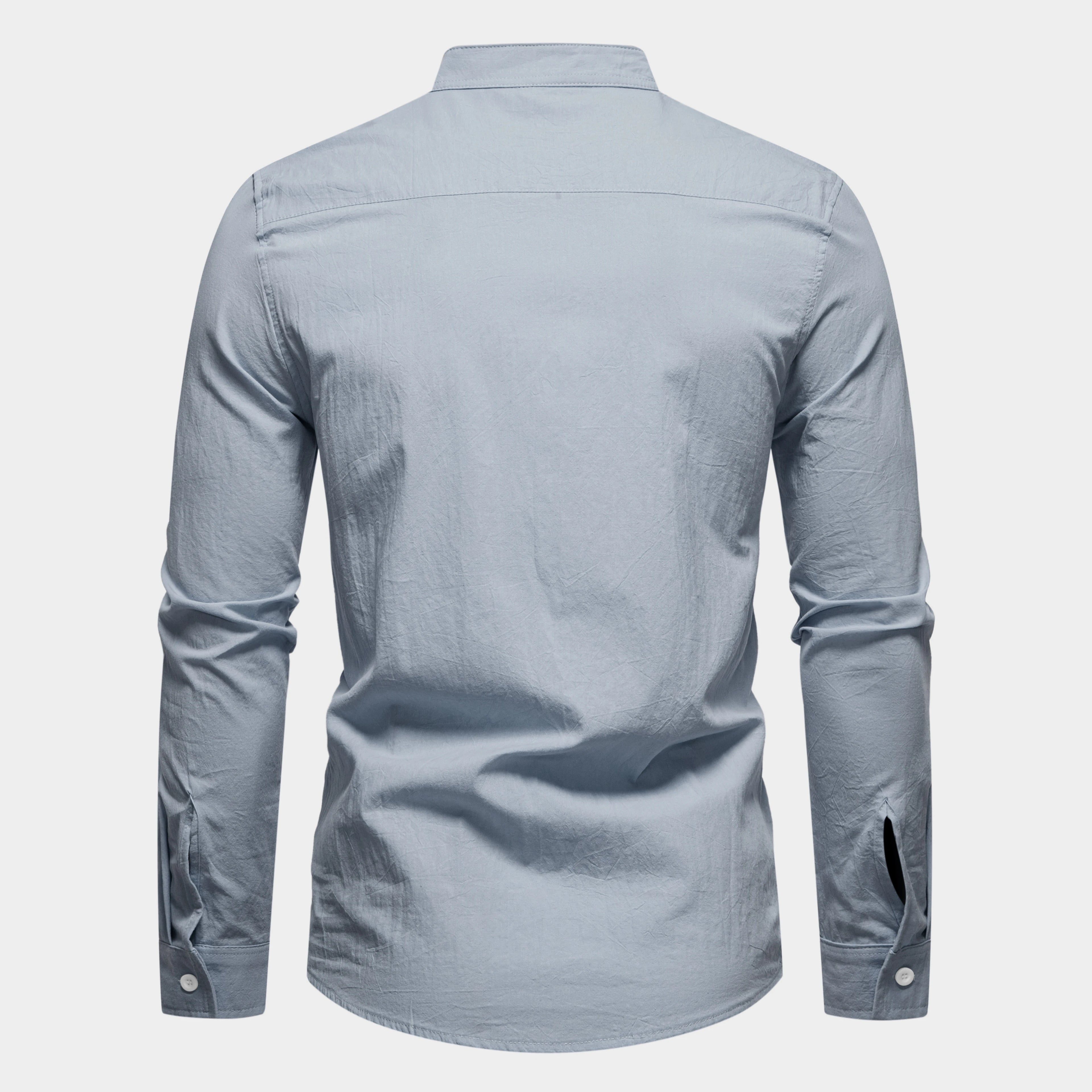 Men’s Everyday Cotton Shirt – Adjustable Sleeves Casual Wear