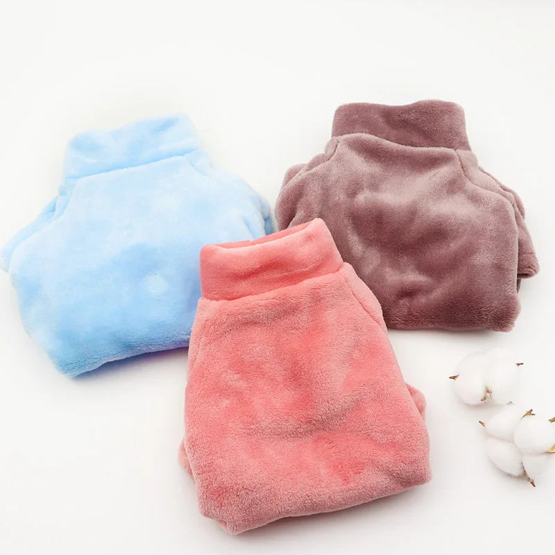 CozyPaws Premium Woolen Pet Sweater – High-Neck Autumn & Winter Dog & Cat Knitwear