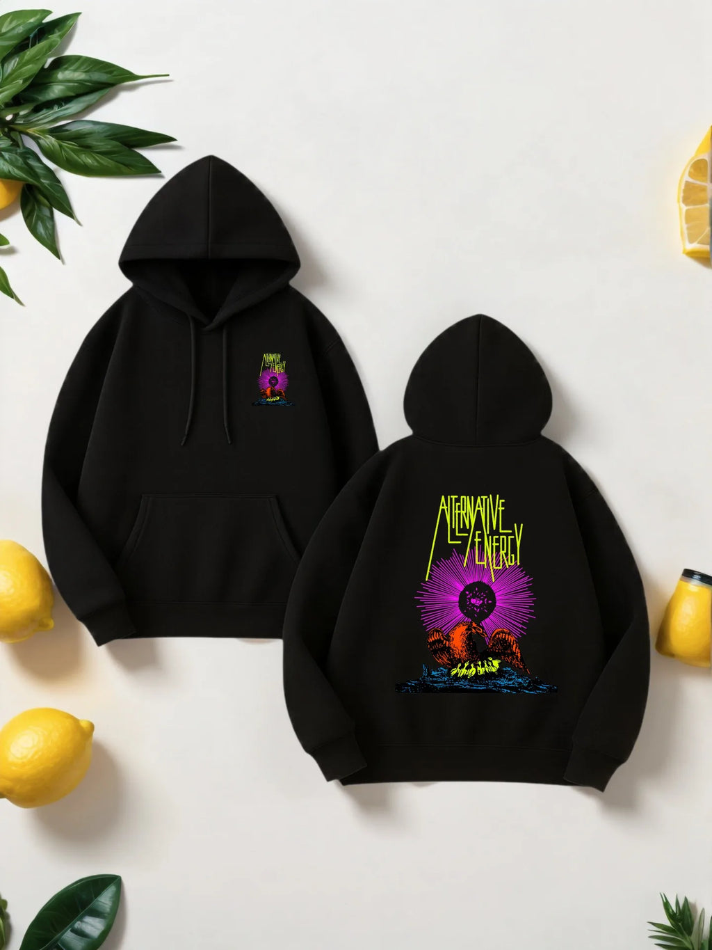 FlexWear™ Unisex Printed Hoodie – Autumn & Winter Edition