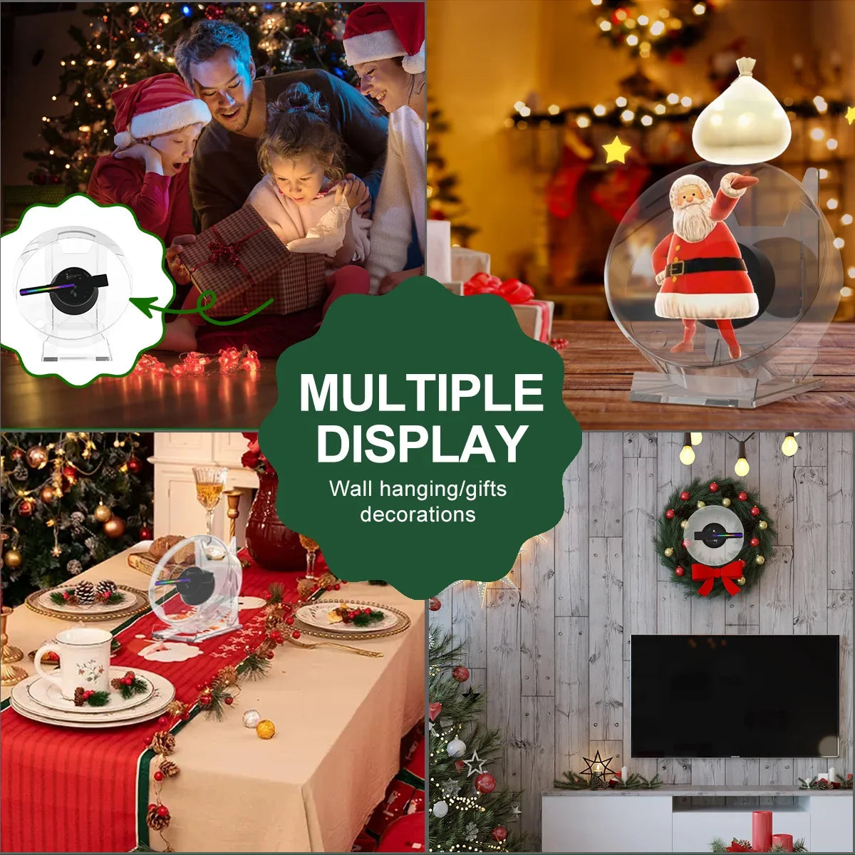 HoloBeam 3D Fan with Sound