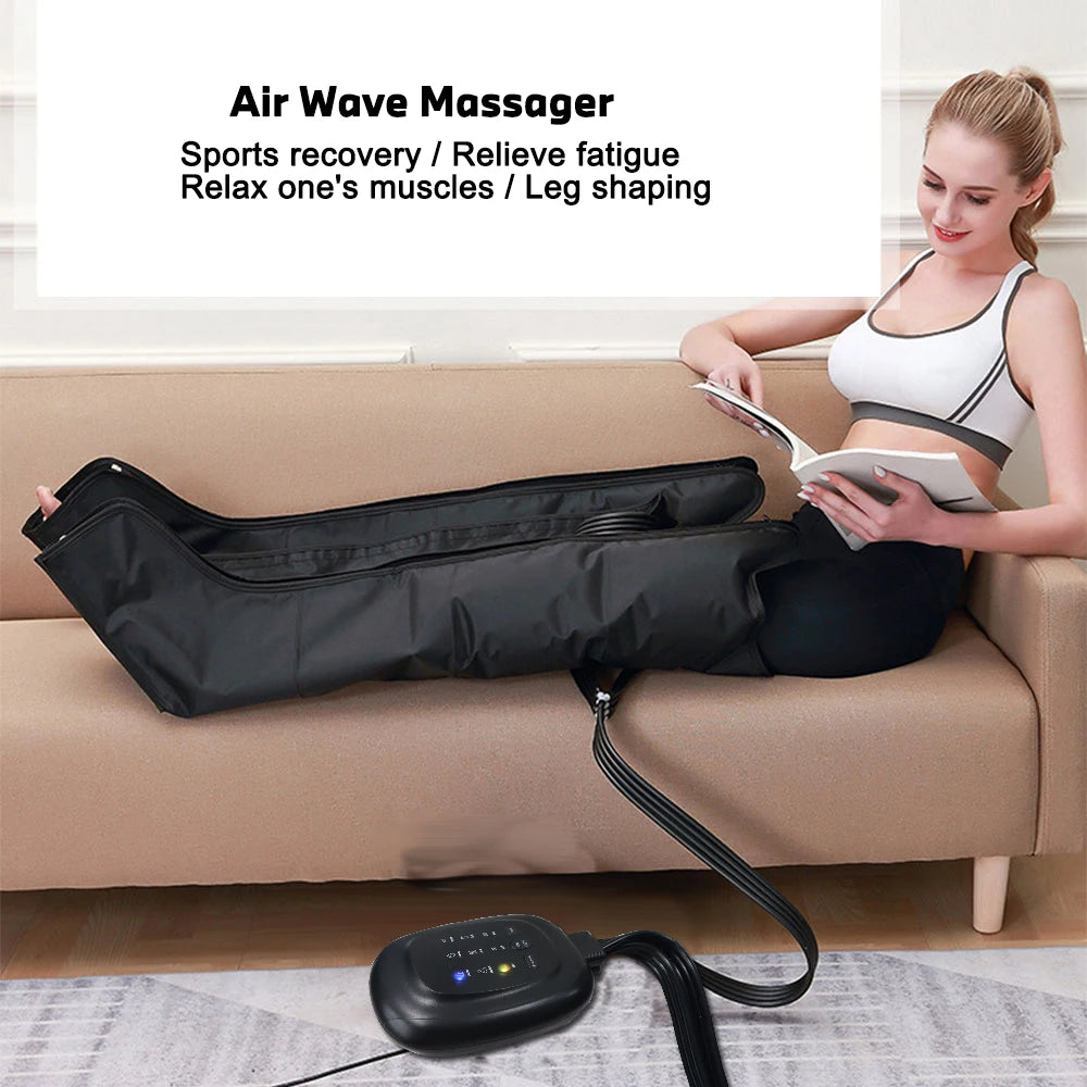 Foot & Calf Air Compression Massager – Muscle Relief & Recovery Therapy
