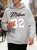 Milan No.32 Unisex Hooded Sweatshirt – Casual, Warm & Versatil